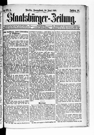 Staatsbürger-Zeitung vom 20.06.1868