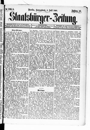 Staatsbürger-Zeitung vom 04.07.1868