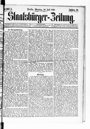 Staatsbürger-Zeitung vom 20.07.1868