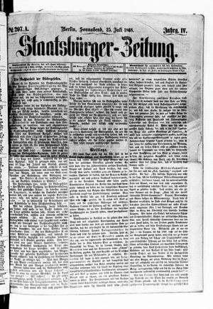 Staatsbürger-Zeitung vom 25.07.1868