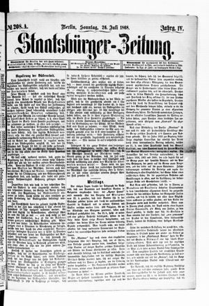 Staatsbürger-Zeitung vom 26.07.1868