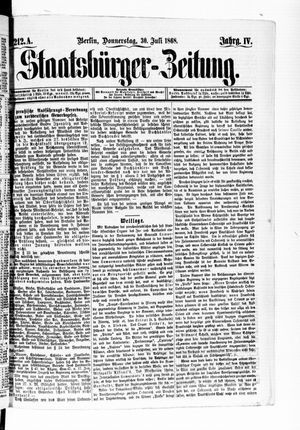 Staatsbürger-Zeitung vom 30.07.1868
