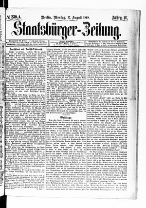 Staatsbürger-Zeitung vom 17.08.1868