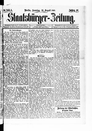 Staatsbürger-Zeitung vom 30.08.1868