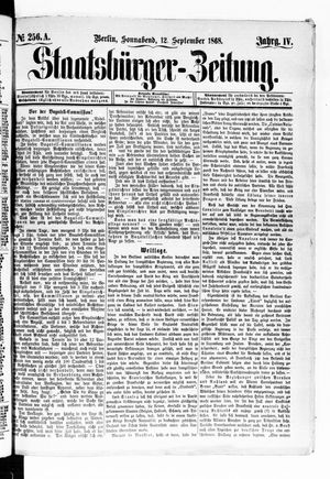 Staatsbürger-Zeitung vom 12.09.1868
