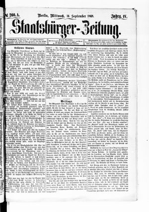 Staatsbürger-Zeitung on Sep 16, 1868