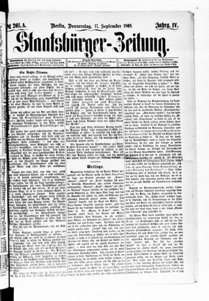 Staatsbürger-Zeitung on Sep 17, 1868