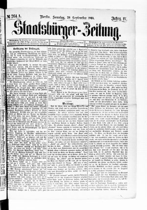 Staatsbürger-Zeitung vom 20.09.1868