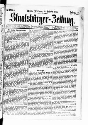 Staatsbürger-Zeitung vom 14.10.1868