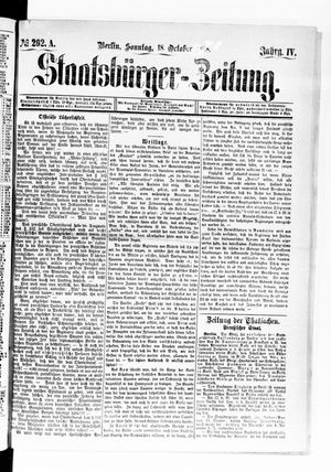 Staatsbürger-Zeitung vom 18.10.1868