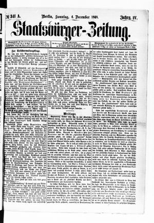 Staatsbürger-Zeitung on Dec 6, 1868