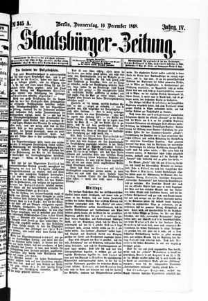 Staatsbürger-Zeitung vom 10.12.1868