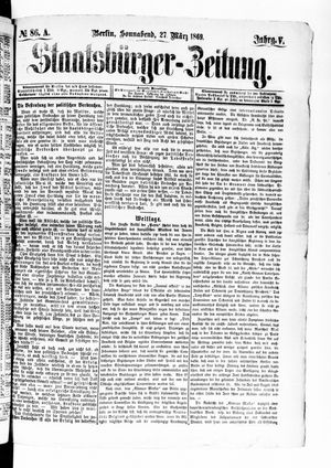 Staatsbürger-Zeitung vom 27.03.1869