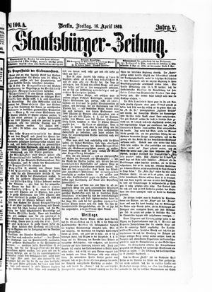 Staatsbürger-Zeitung vom 16.04.1869