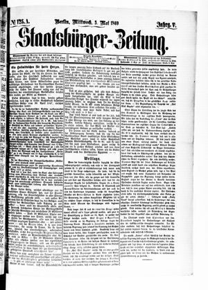 Staatsbürger-Zeitung on May 5, 1869