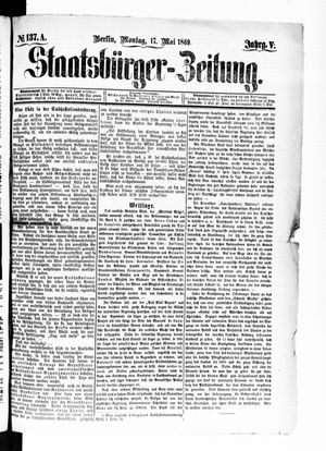 Staatsbürger-Zeitung vom 17.05.1869