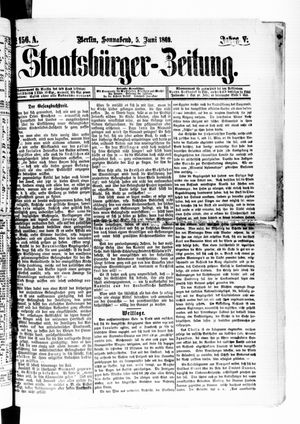 Staatsbürger-Zeitung on Jun 5, 1869