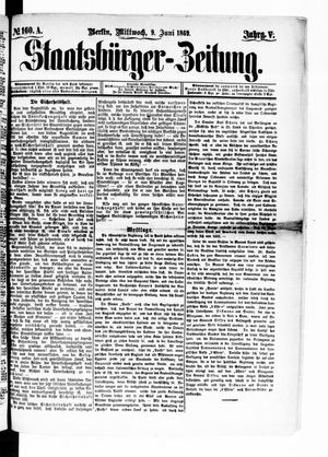 Staatsbürger-Zeitung on Jun 9, 1869