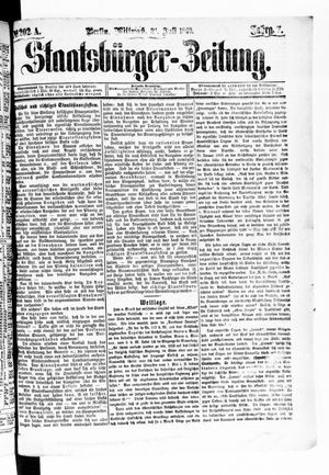 Staatsbürger-Zeitung vom 21.07.1869