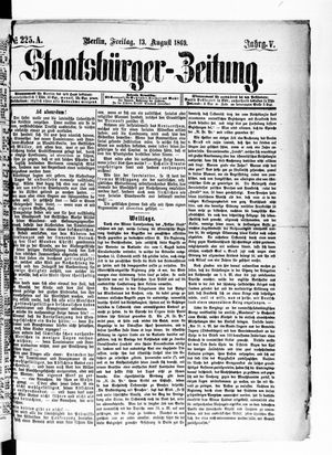 Staatsbürger-Zeitung on Aug 13, 1869