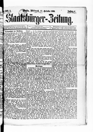 Staatsbürger-Zeitung on Oct 27, 1869