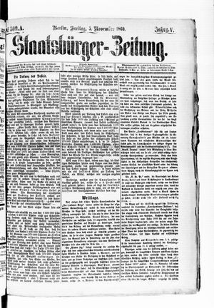 Staatsbürger-Zeitung on Nov 5, 1869