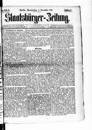 Staatsbürger-Zeitung on Dec 9, 1869