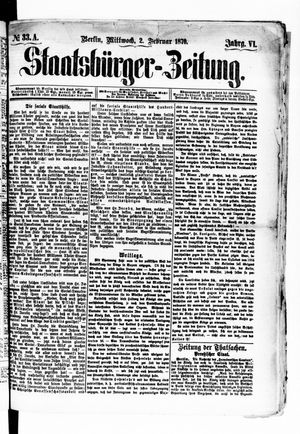 Staatsbürger-Zeitung vom 02.02.1870