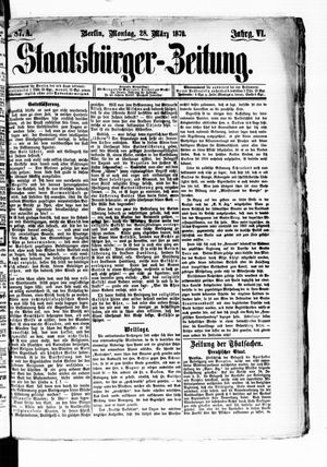 Staatsbürger-Zeitung vom 28.03.1870