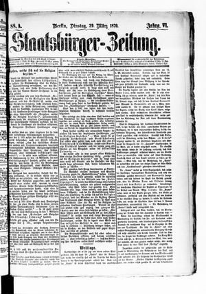 Staatsbürger-Zeitung vom 29.03.1870
