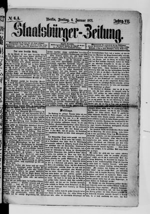 Staatsbürger-Zeitung vom 06.01.1871