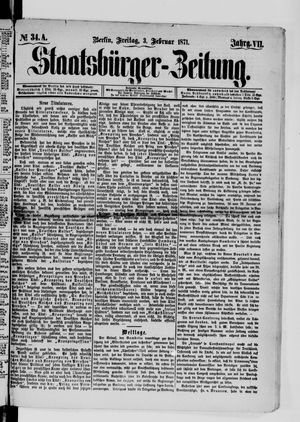 Staatsbürger-Zeitung vom 03.02.1871