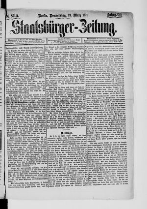 Staatsbürger-Zeitung vom 23.03.1871