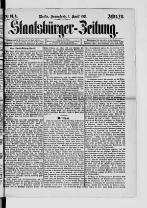 Staatsbürger-Zeitung vom 01.04.1871