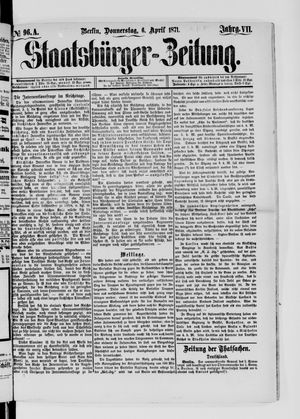 Staatsbürger-Zeitung vom 06.04.1871