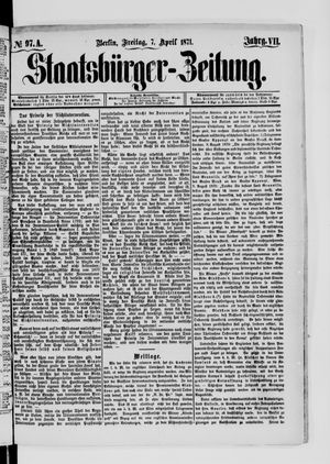 Staatsbürger-Zeitung vom 07.04.1871