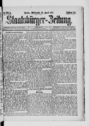 Staatsbürger-Zeitung vom 26.04.1871