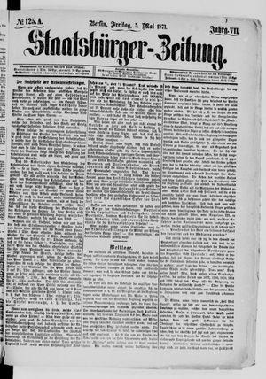 Staatsbürger-Zeitung vom 05.05.1871