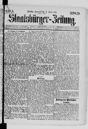 Staatsbürger-Zeitung vom 03.06.1871