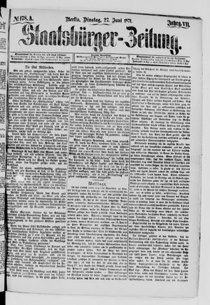 Staatsbürger-Zeitung vom 27.06.1871
