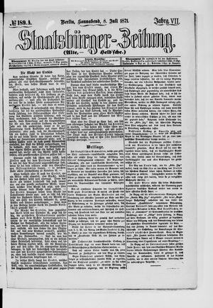 Staatsbürger-Zeitung vom 08.07.1871