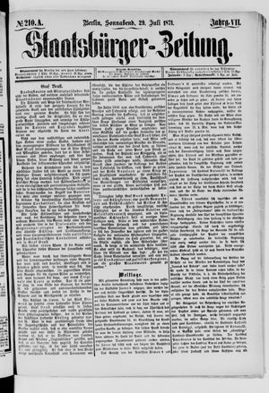Staatsbürger-Zeitung vom 29.07.1871
