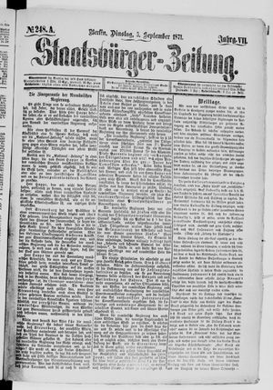 Staatsbürger-Zeitung vom 05.09.1871