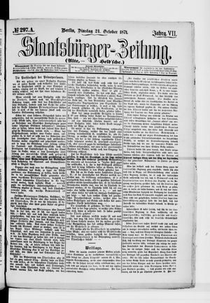 Staatsbürger-Zeitung vom 24.10.1871