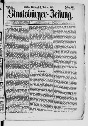 Staatsbürger-Zeitung vom 07.02.1872