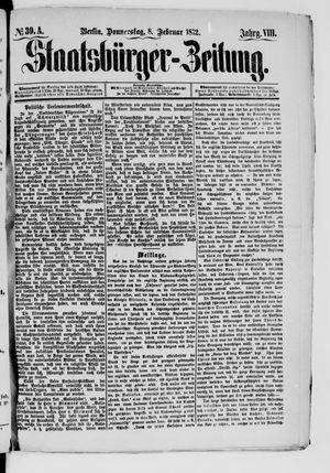 Staatsbürger-Zeitung vom 08.02.1872