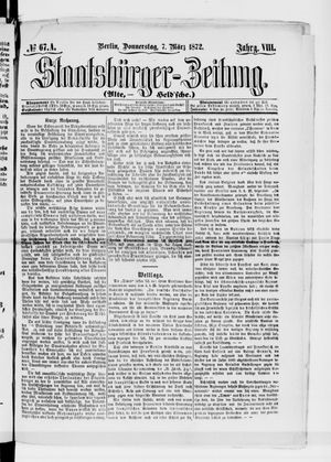 Staatsbürger-Zeitung vom 07.03.1872