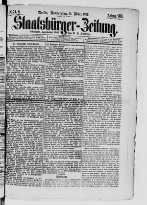 Staatsbürger-Zeitung vom 14.03.1872