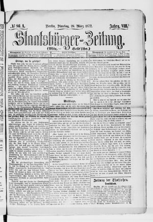 Staatsbürger-Zeitung on Mar 26, 1872