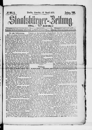 Staatsbürger-Zeitung vom 14.04.1872